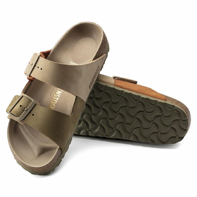 Arizona Birkenstock Split Hex Nubuck Damske Hnedožltý | SK 7YXF